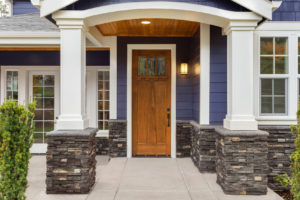 exterior doors and windows on house tandem
